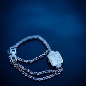 Seiko Silver Smartwatch with Chain Bracelet